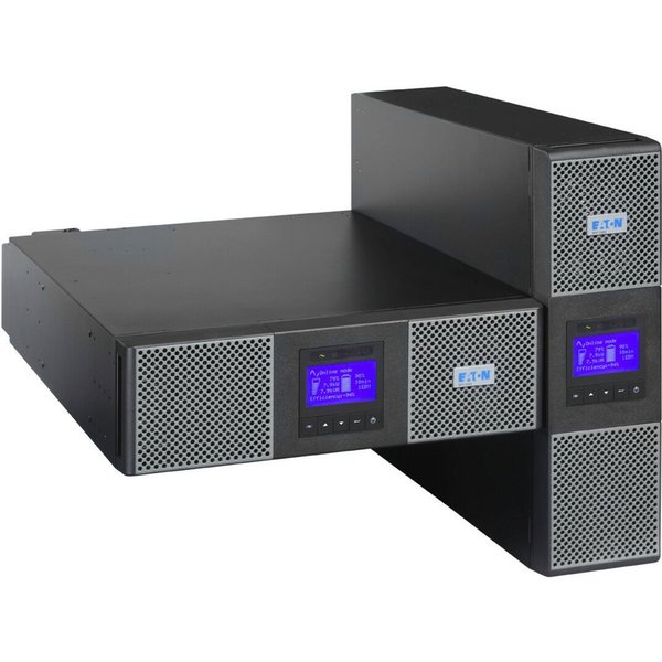 Eaton UPS System, 6000VA, 8 Outlets, Rack/Tower, Out: 120/240V , In:208V 9PX6KP1